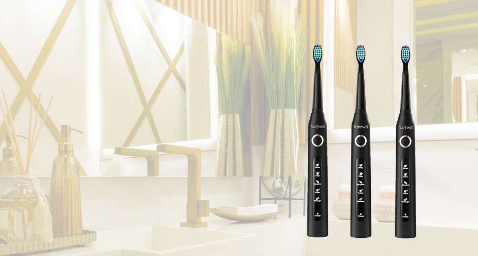 Fairywill Sonic Toothbrush review, electric toothbrush