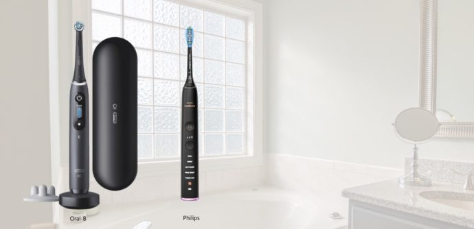 best electric toothbrush and pressure sensor - philips - oral-b